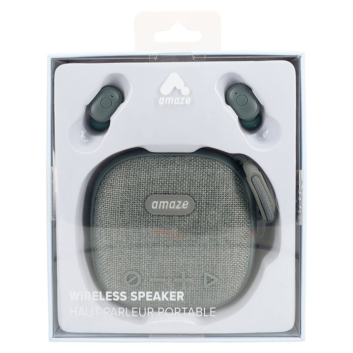 Amaze Bluetooth Speaker / True Wireless Earbuds / Music Player