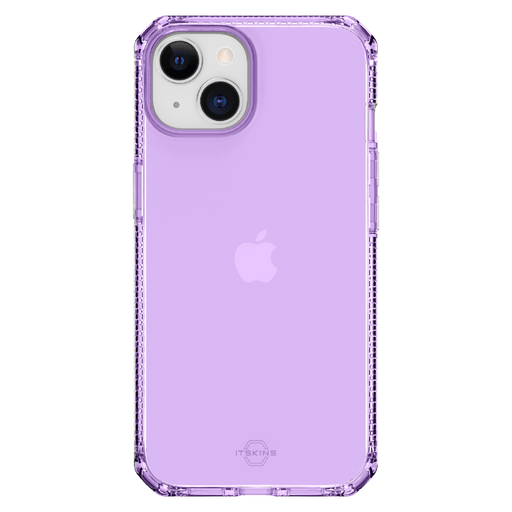 ITSKINS Spectrum_R Clear Case for Apple iPhone 14 / 13 Light Purple