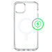 ITSkins Hybrid_R Clear MagSafe Case for Apple iPhone 15 / iPhone 14 / iPhone 13