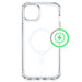 ITSkins Hybrid_R Clear MagSafe Case for Apple iPhone 15 / iPhone 14 / iPhone 13