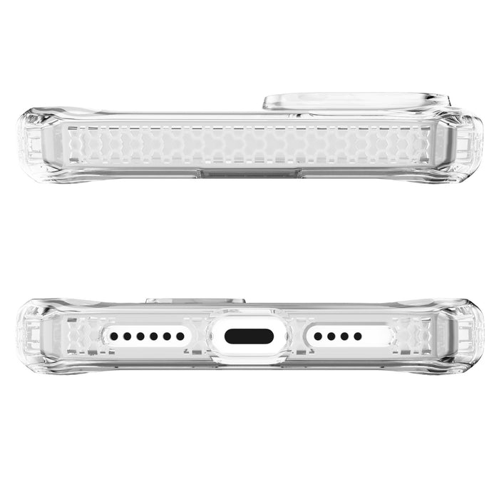 ITSkins Hybrid_R Iridescent MagSafe Case for Apple iPhone 15 / iPhone 14 / iPhone 13 Purple