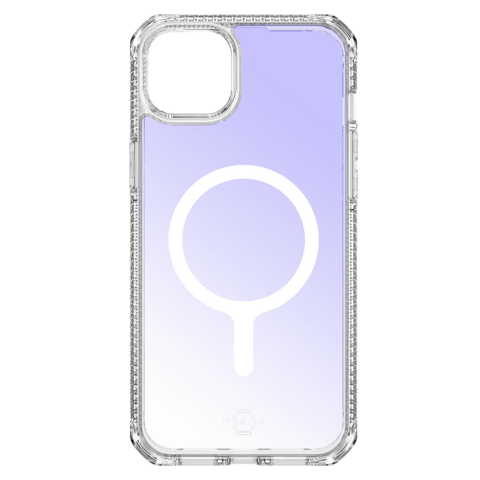 ITSKINS Hybrid_R Iridescent MagSafe Case for Apple iPhone 15 / iPhone 14 / iPhone 13 Iridescent Violet