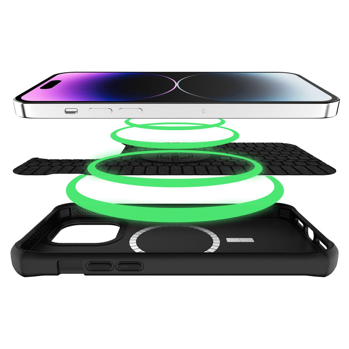 ITSkins Ballistic_R Nylon MagSafe Case for Apple iPhone 15 Plus / iPhone 14 Plus