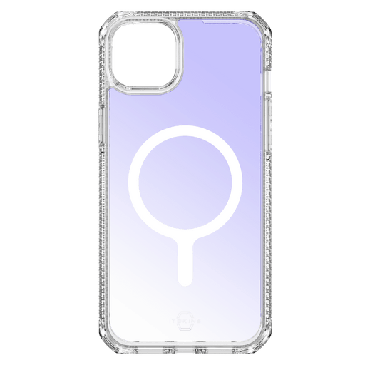 ITSKINS Hybrid_R Iridescent MagSafe Case for Apple iPhone 15 Plus / iPhone 14 Plus Iridescent Violet
