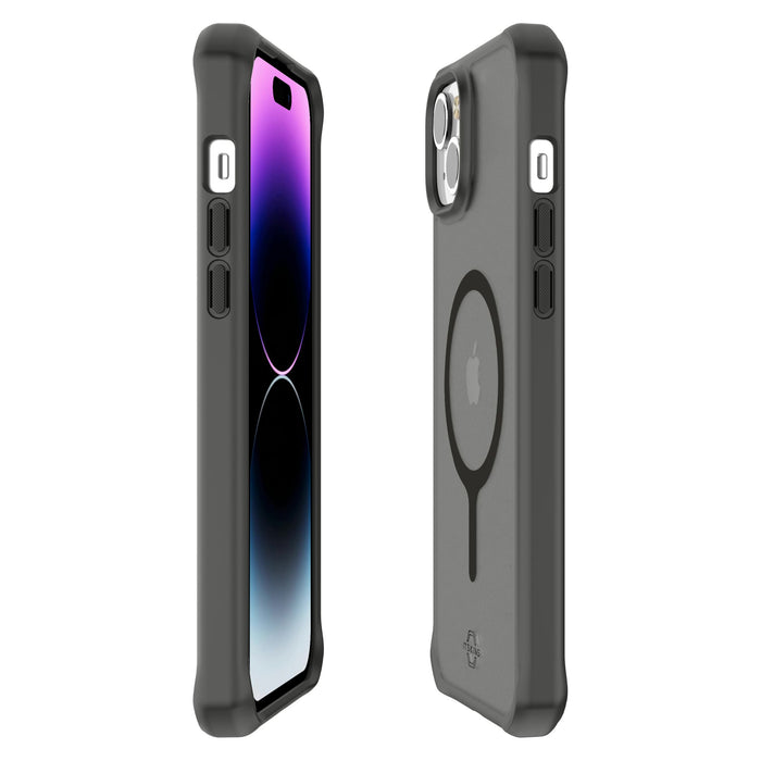 ITSkins Hybrid_R Frost MagSafe Case for Apple iPhone 15 Plus / iPhone 14 Plus