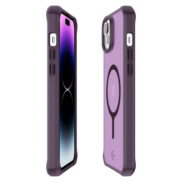 ITSkins Hybrid_R Frost MagSafe Case for Apple iPhone 15 Plus / iPhone 14 Plus