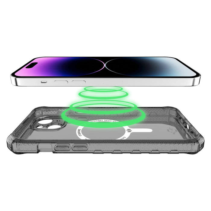 ITSkins Supreme_R Clear MagSafe Case for Apple iPhone 15 Plus / iPhone 14 Plus