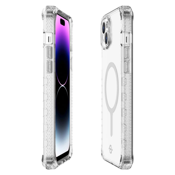 ITSkins Supreme_R Clear MagSafe Case for Apple iPhone 15 Plus / iPhone 14 Plus