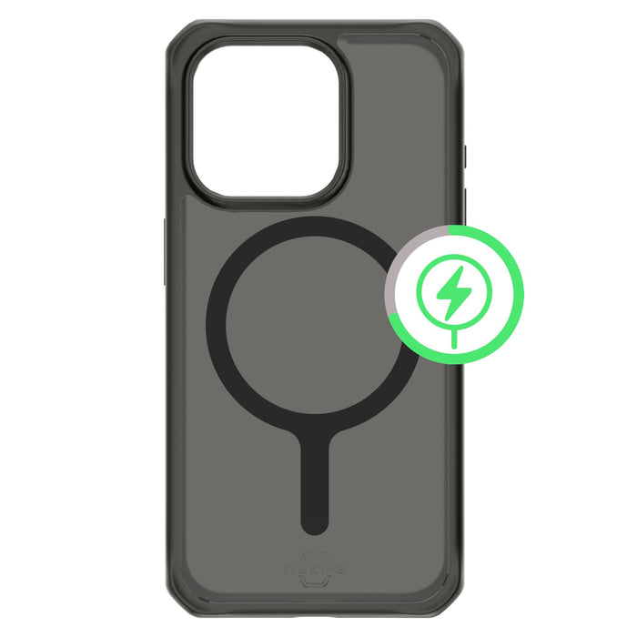 ITSkins Hybrid_R Frost MagSafe Case for Apple iPhone 15 Pro Max