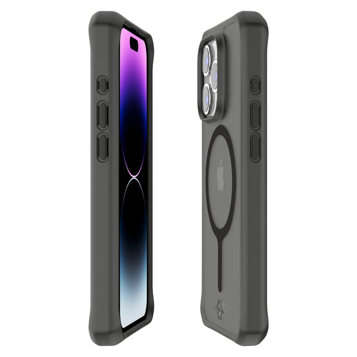 ITSkins Hybrid_R Frost MagSafe Case for Apple iPhone 15 Pro Max