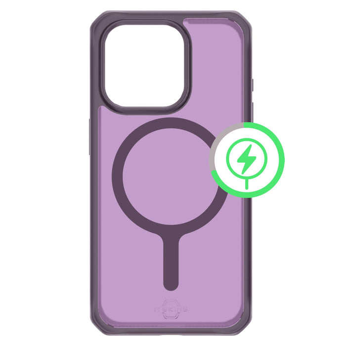 ITSkins Hybrid_R Frost MagSafe Case for Apple iPhone 15 Pro Max