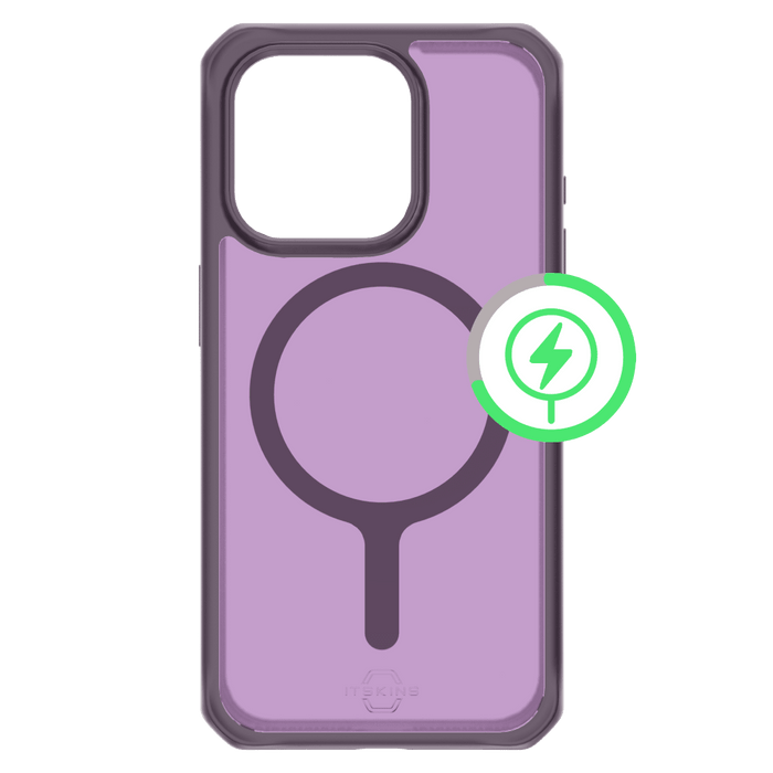 ITSkins Hybrid_R Frost MagSafe Case for Apple iPhone 15 Pro Max