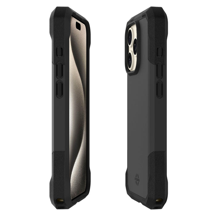 ITSkins Spectrum_R Armor Case for Apple iPhone 15 Pro Max Black