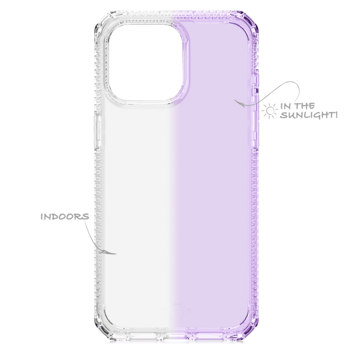 ITSKINS Spectrum_R Mood Case for Apple iPhone 15 Pro Max Light Purple