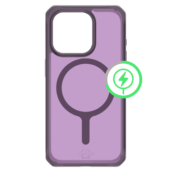 ITSkins Hybrid_R Frost MagSafe Case for Apple iPhone 15 Pro