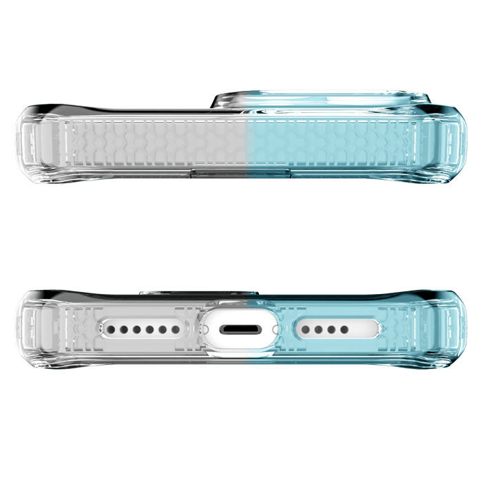 ITSKINS Spectrum_R Mood Case for Apple iPhone 15 Pro Light Blue