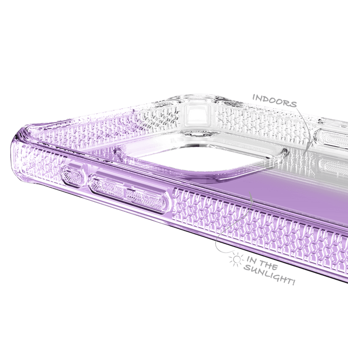 ITSKINS Spectrum_R Mood Case for Apple iPhone 15 Pro Light Purple
