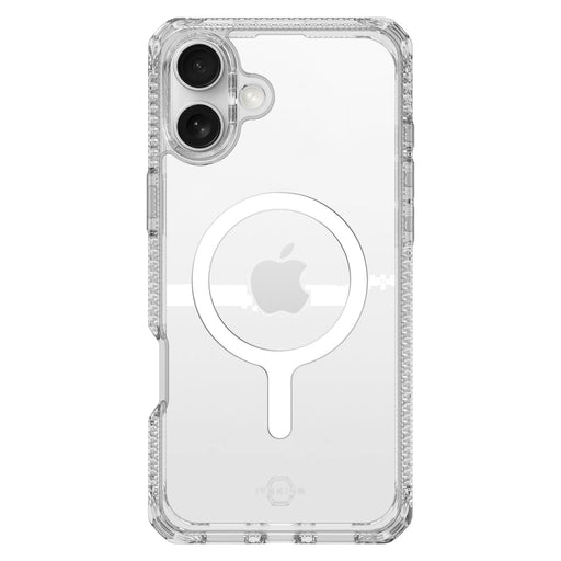 ITSkins Hybrid_R Clear MagSafe Case for Apple iPhone 16