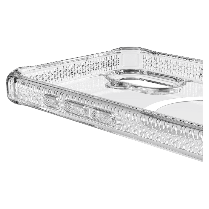 ITSkins Hybrid_R Clear MagSafe Case for Apple iPhone 16