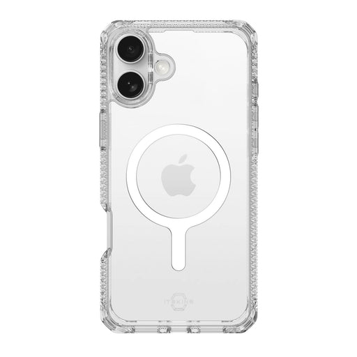 ITSkins Hybrid_R Clear MagSafe Case for Apple iPhone 16 Plus