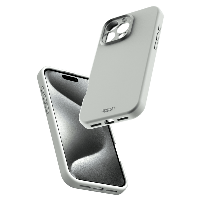 Avana Velvet MagSafe Case for Apple iPhone 16 Pro Max Silver