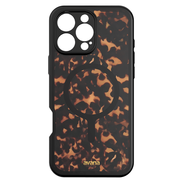 Avana Tortoise Shell MagSafe Case for Apple iPhone 16 Pro Max Green