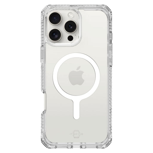 ITSkins Hybrid_R Clear MagSafe Case for Apple iPhone 16 Pro Max