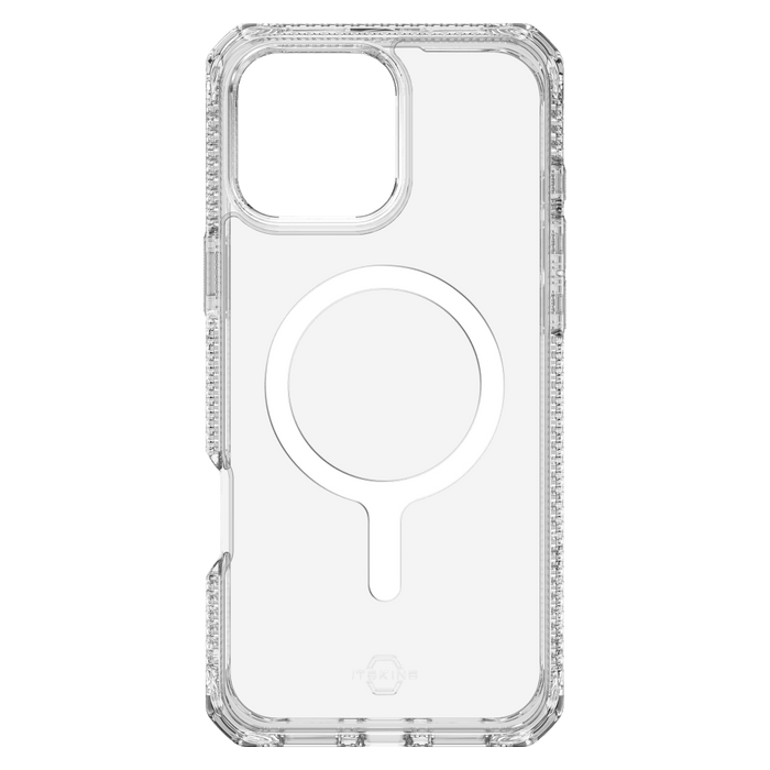 ITSkins Hybrid_R Clear MagSafe Case for Apple iPhone 16 Pro Max