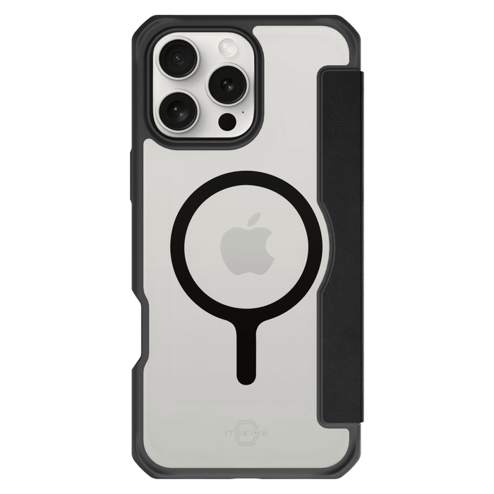 ITSkins Hybrid_R Folio MagSafe Case for Apple iPhone 16 Pro