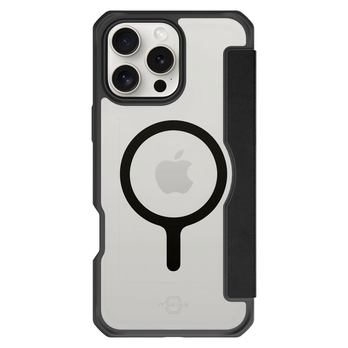 ITSkins Hybrid_R Folio MagSafe Case for Apple iPhone 16 Pro