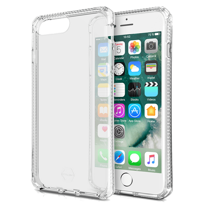 ITSkins Spectrum Clear Case for Apple iPhone 8 Plus / 7 Plus / 6s Plus / 6 Plus Clear