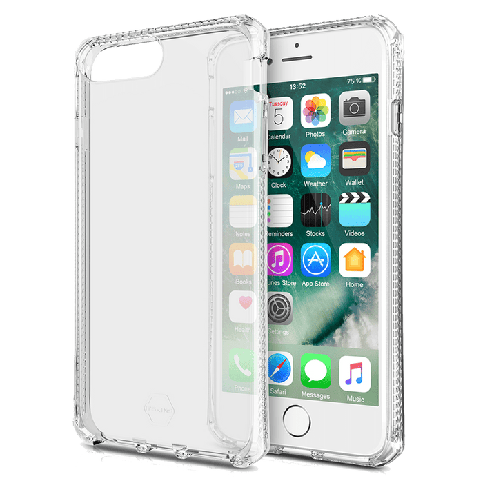 ITSkins Spectrum Clear Case for Apple iPhone 8 Plus / 7 Plus / 6s Plus / 6 Plus