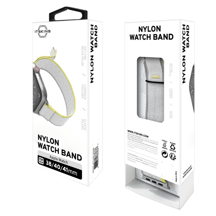 ITSKINS Nylon Watch Band for Apple Watch 38mm / 40mm / 41mm Sand