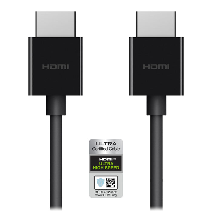 Belkin 8K Ultra High Speed HDMI 2.1 Cable Black