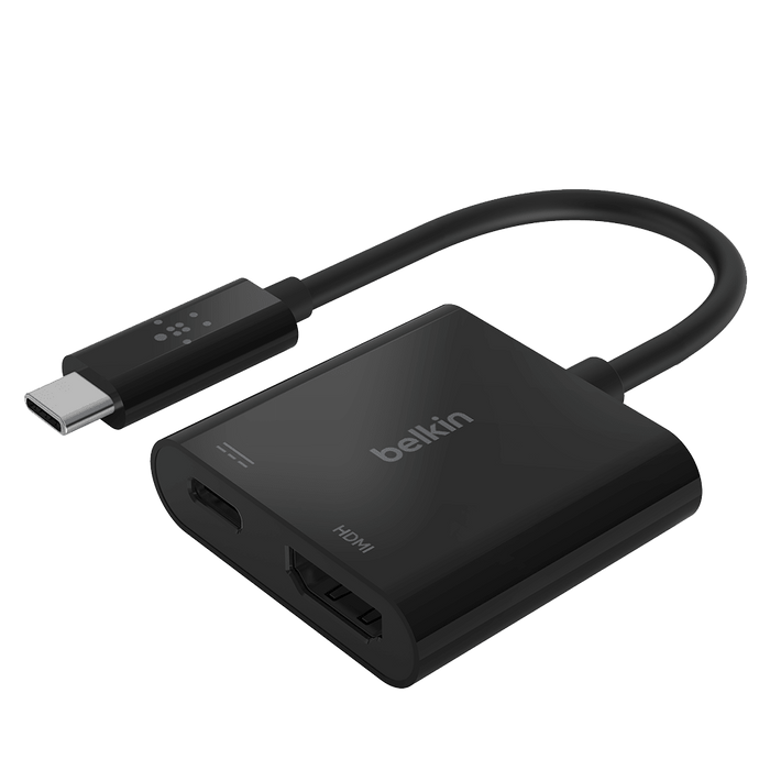 Belkin USB C to HDMI and Charge Adapter 60W Black