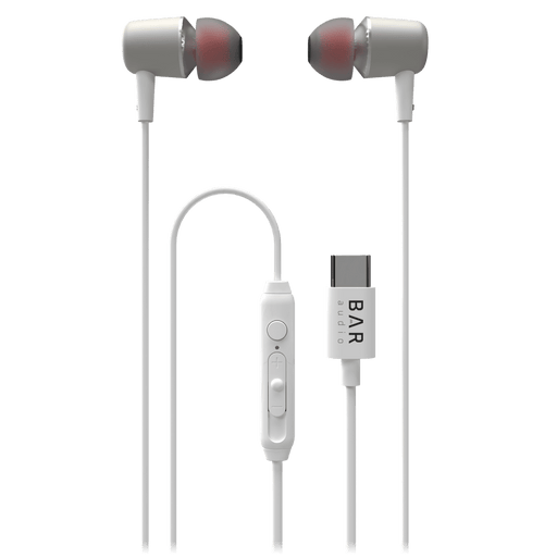 Bar Audio USB C In Ear Wired Headphones