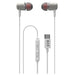 Bar Audio USB-C In Ear Wired Headphones