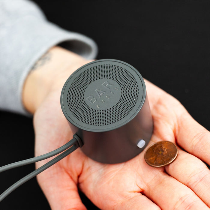 Bar Audio Mini Portable Bluetooth Speaker Gray