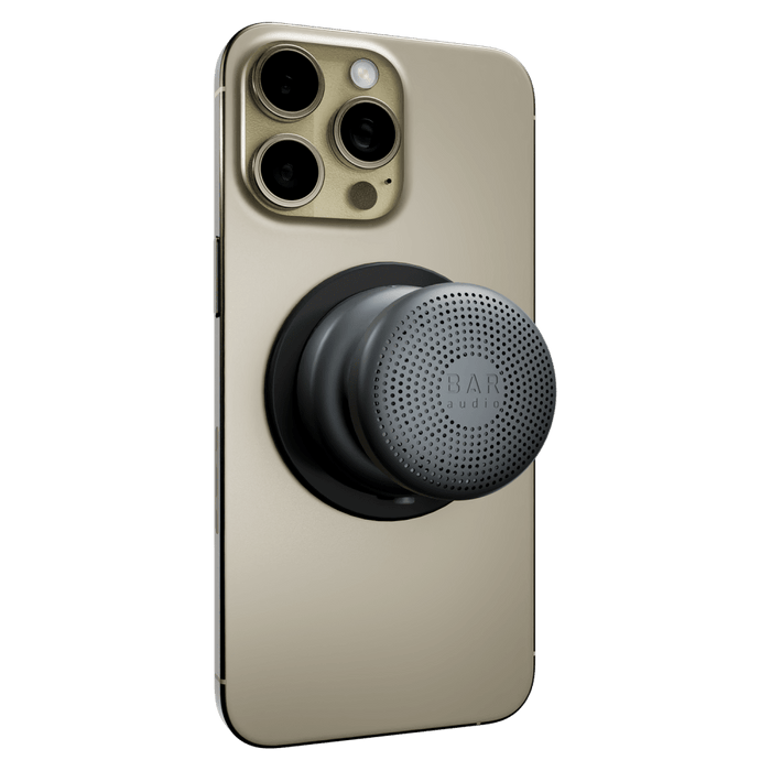 Bar Audio MagSafe Compatible Bluetooth Speaker 3W Gray