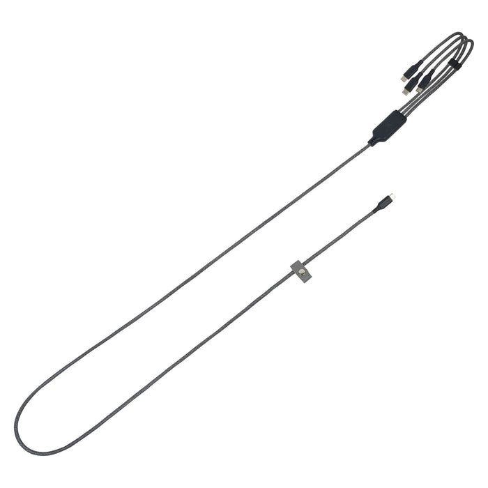 Ventev ULTRAFAST Trio USB-C to USB-C 140W 3-in-1 Cable