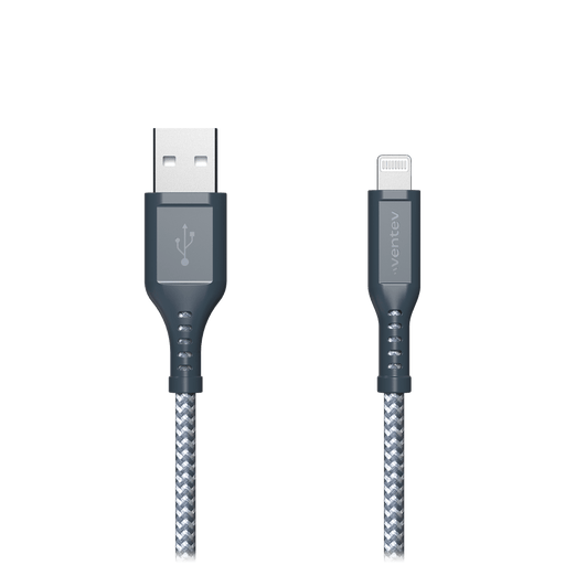 Ventev Braided USB-A to Apple Lightning High Speed 6 Foot Cable