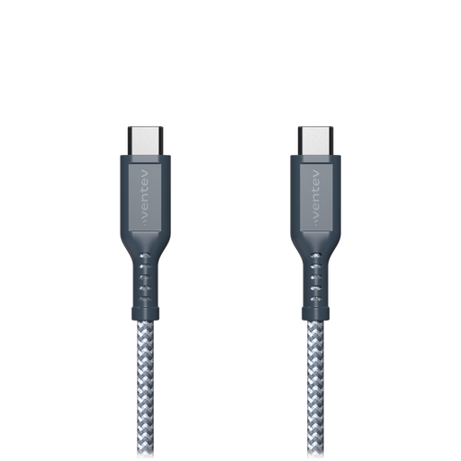 Ventev Braided USB C to USB C High Speed 6 Foot Cable