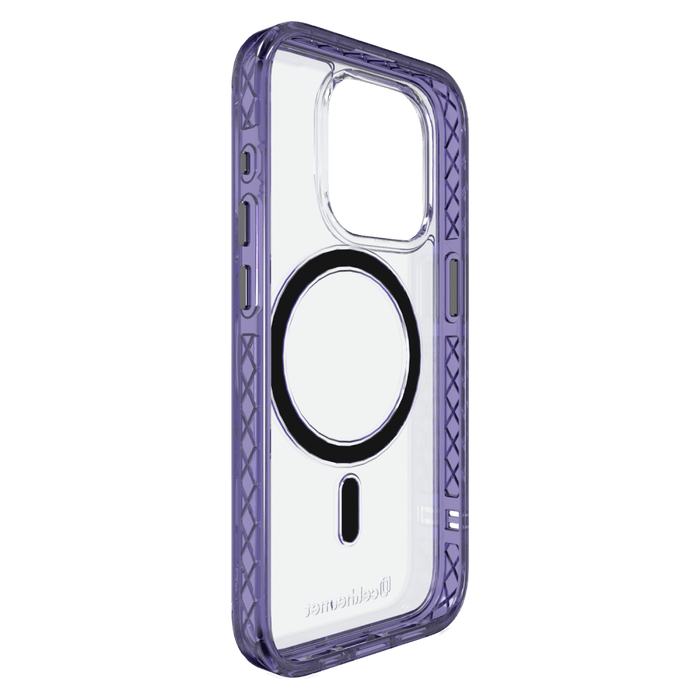 cellhelmet Magnitude MagSafe Case for Apple iPhone 15 Pro Midnight Lilac