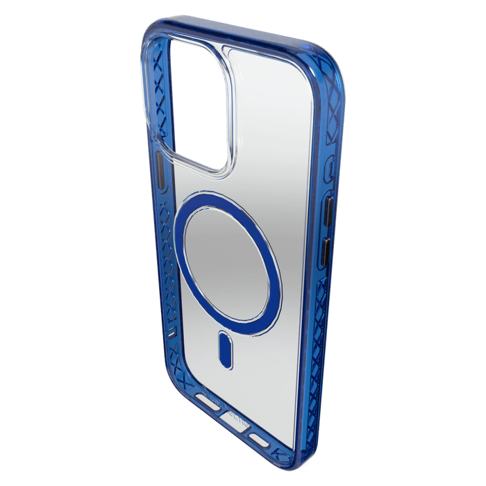 cellhelmet Magnitude MagSafe Case for Apple iPhone 15 Pro Max Bermuda Blue
