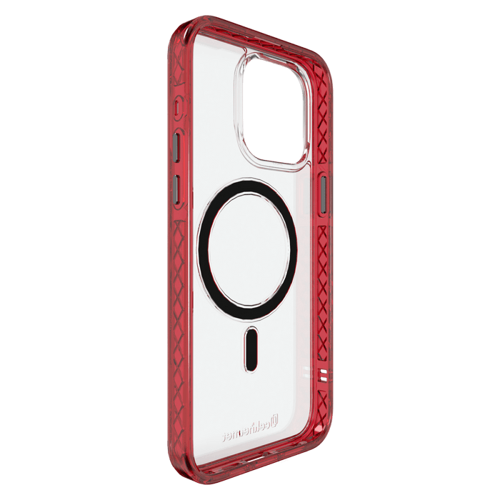 cellhelmet Magnitude MagSafe Case for Apple iPhone 15 Pro Max Scarlett Red
