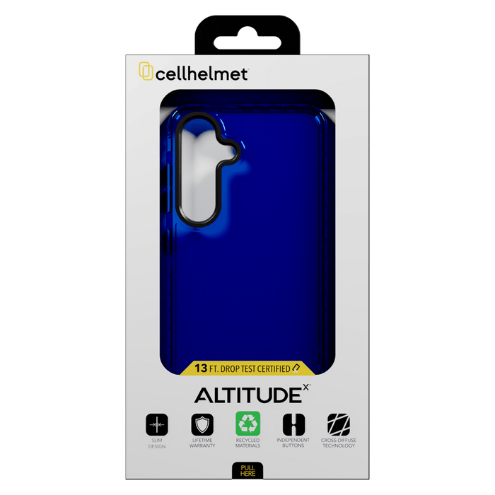 cellhelmet Altitude X Case for Samsung Galaxy S24 Bermuda Blue