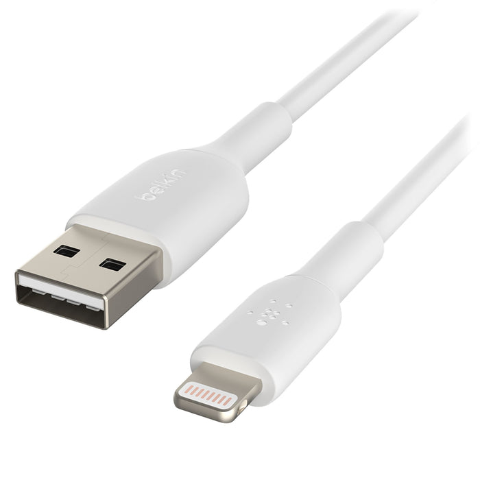 Belkin BoostCharge Lightning to USB-A Cable 3m/9.8ft White