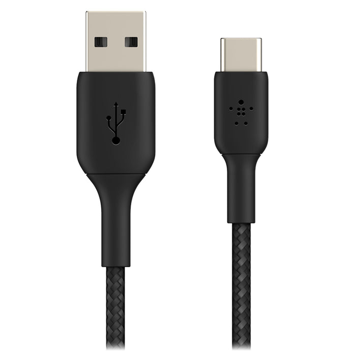 Belkin Boost Up Charge USB-A to USB-C Braided Cable Black