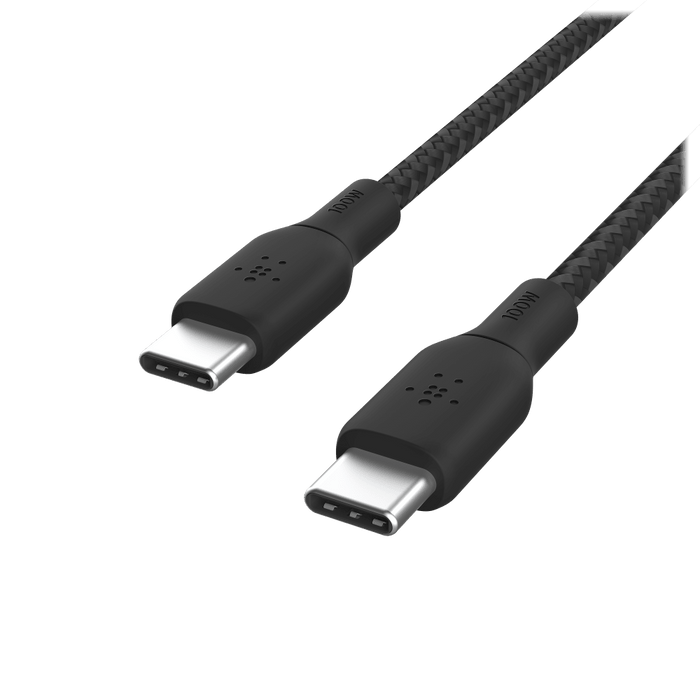 Belkin Braided 100W USB C 2.0 to USB C 2.0 Cable 2m