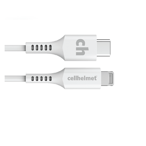 cellhelmet USB C to Apple Lightning Cable 10ft White